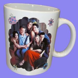 🥰 FRIENDS!! COLLECTIBLE CERAMIC MUG!! “I’D RATHER BE WATCHING FRIENDS” BY ZAK